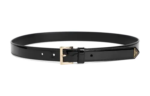 Prada Logo-Plaque Belt