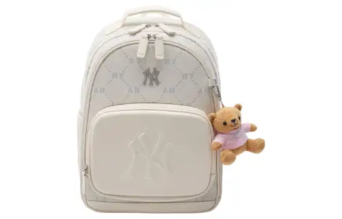 MLB Cotton With Polyester Backpack Women's Ecru