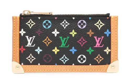 LOUIS VUITTON X Takashi Murakami 2004 Pochette Cles Coin Case