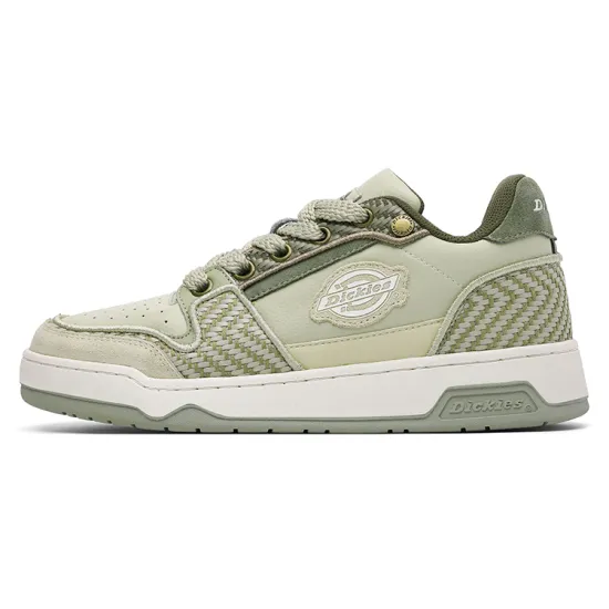 Dickies Skateboard Shoes Men Low-Top Green Jade Color