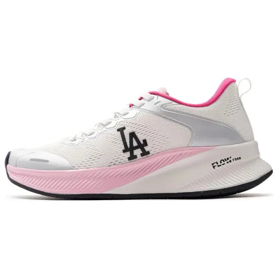 MLB Chunky Runner Ath-flow Running Shoes Women's Low-Top Silver Pink