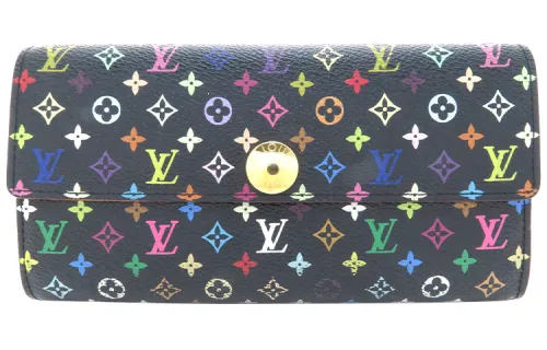 LOUIS VUITTON 2005 X Takashi Murakami Sarah Wallet