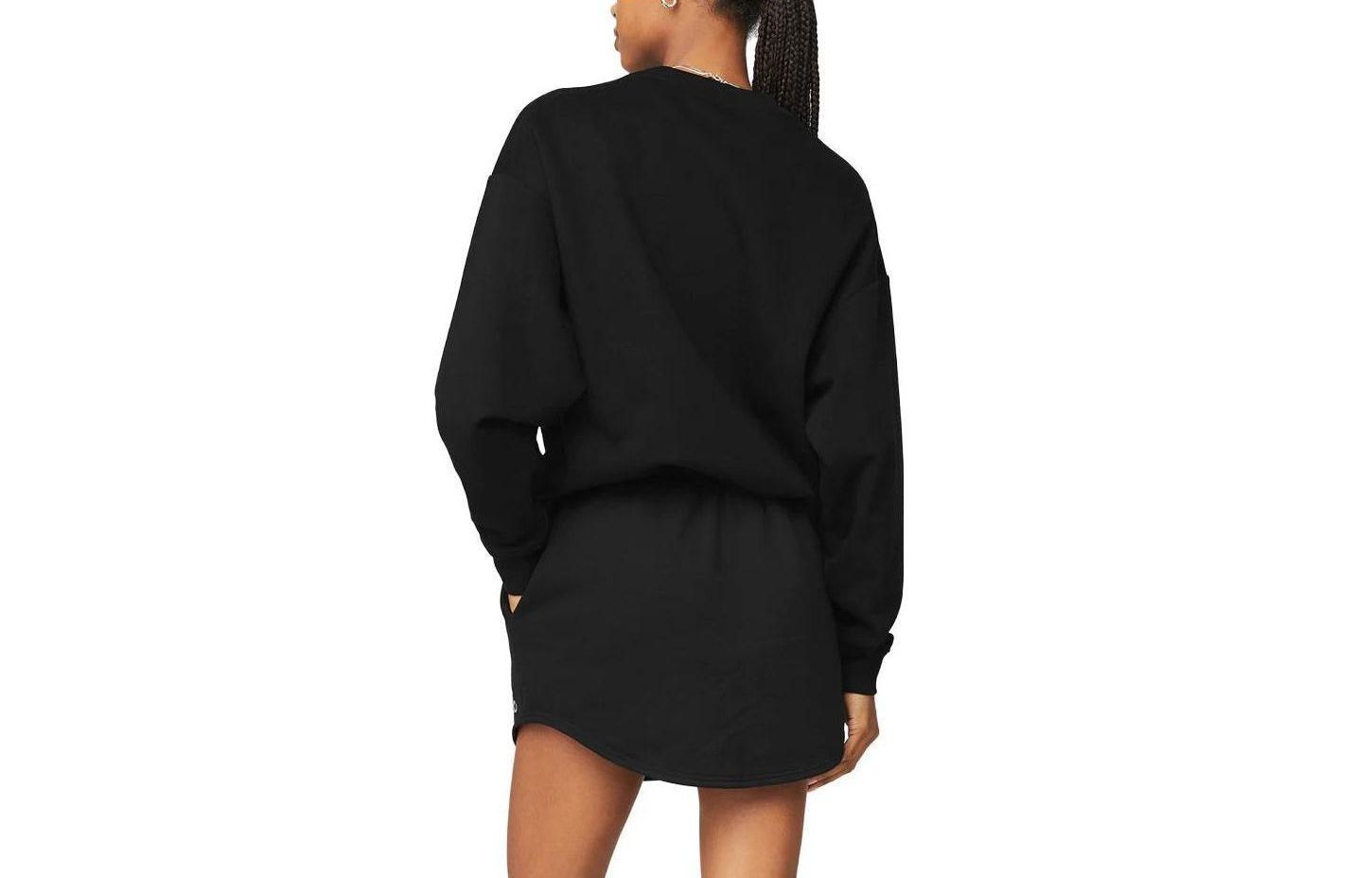 alo yoga ACCOLADE CREW NECK PULLOVER JISOO