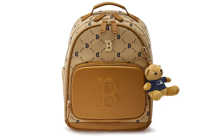MLB Polyester Backpack Women's Brown