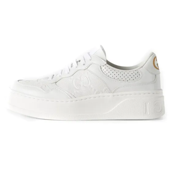 GUCCI Women's GG Embossed Sneaker 'White'