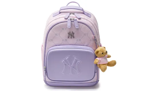 MLB Cotton With Polyester Backpack Regular Women's Pink