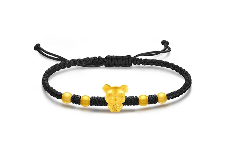 KING TAI SANG Gold Bracelet Unisex