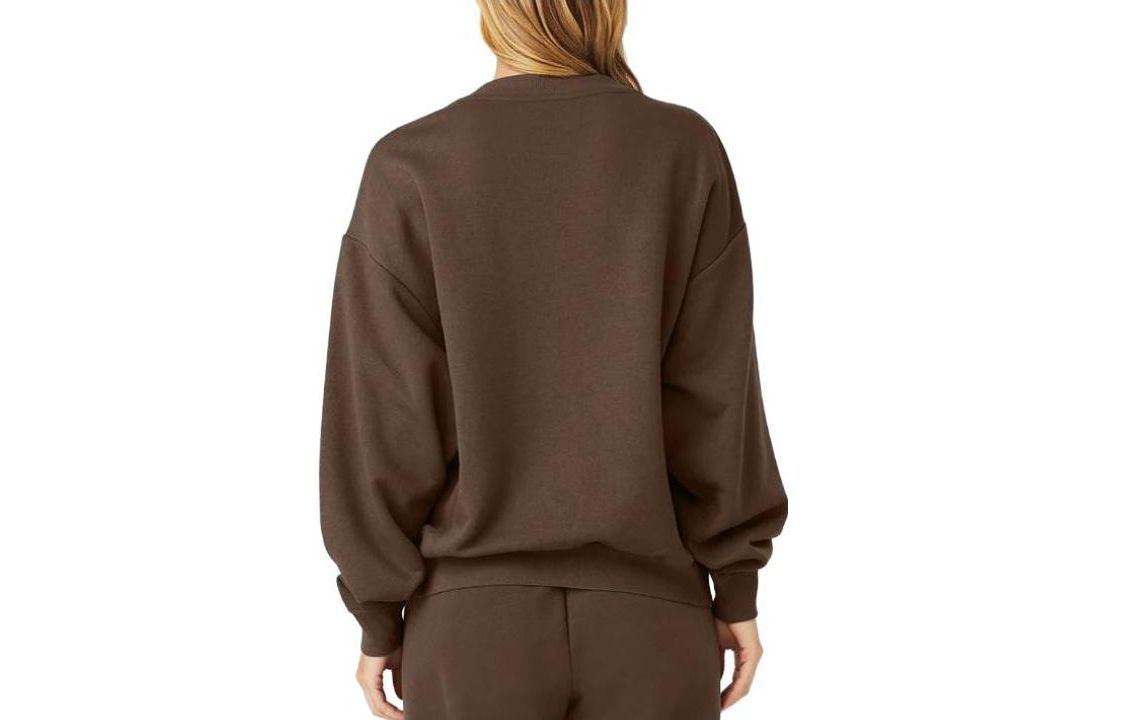 alo yoga ACCOLADE CREW NECK PULLOVER JISOO