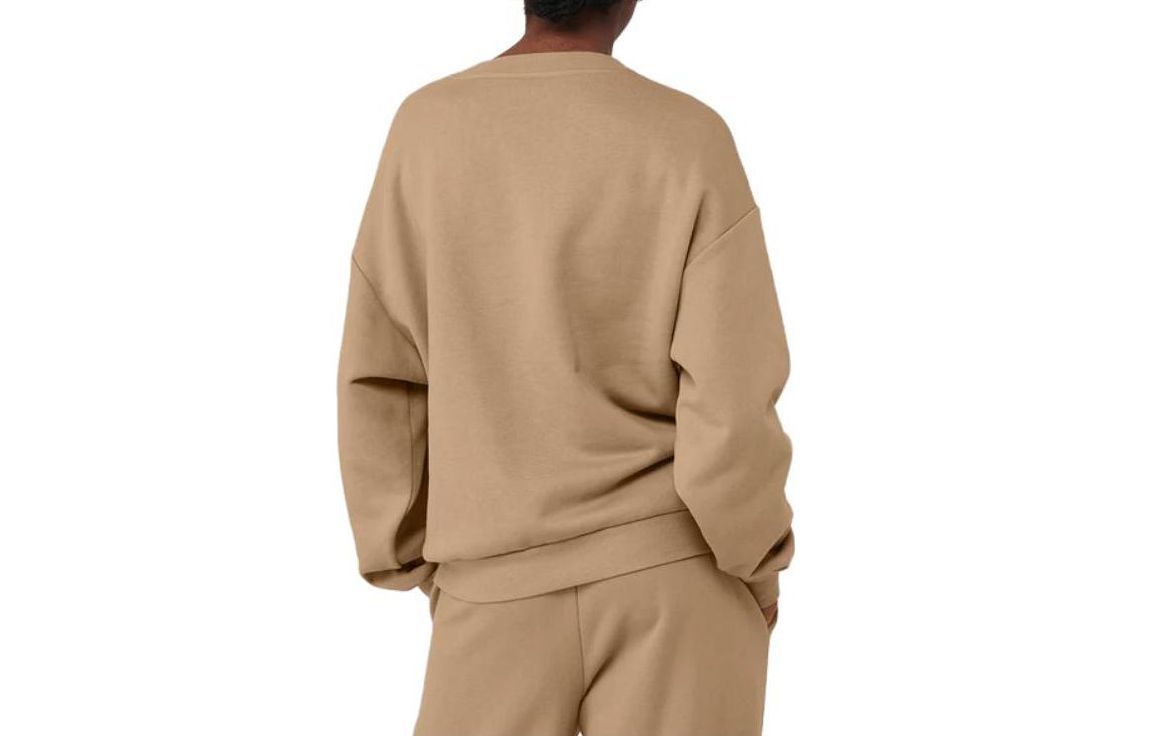 alo yoga ACCOLADE CREW NECK PULLOVER JISOO