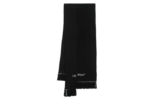 OFF WHITE Knit Scarves Men's