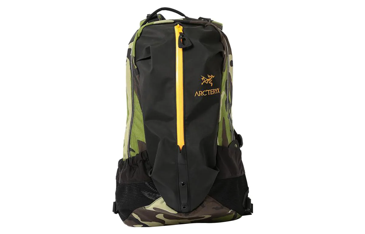 Arc'teryx BEAMS Collaboration Arro 22L Backpack Outdoor Bag Canvas Black & Green Unisex
