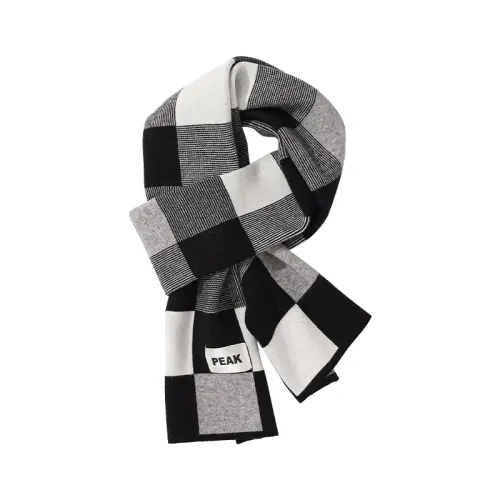 PEAK Polyamide Knit Scarves Men's Black