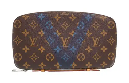 LOUIS VUITTON Canvas Wallet Men's Brown