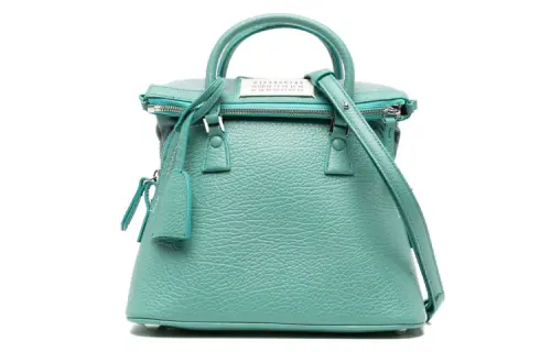 Maison Margiela 5AC Leather Shoulder Bag, Crossbody Bag, Handbag Women's Green