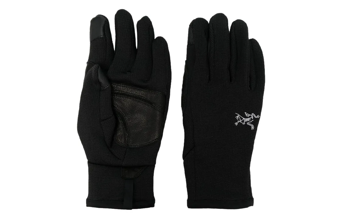 Arc'teryx Polyester, Elastane Gloves Men's Black