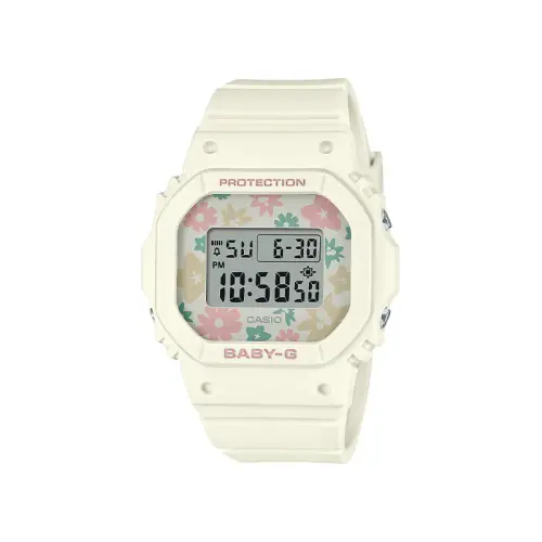 CASIO Women's BABY-G White Watch BGD-565RP-7PR