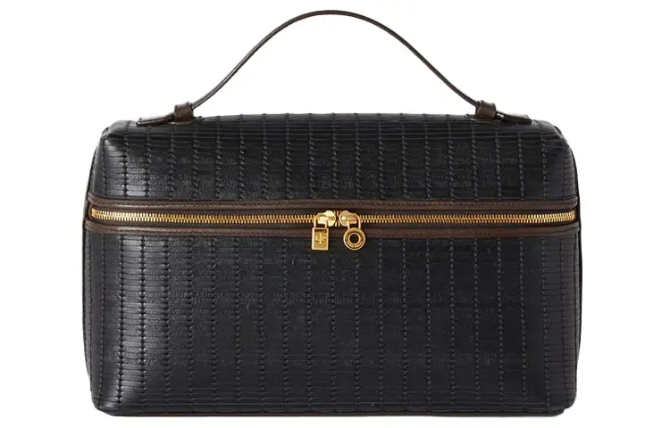 Loro Piana ExtraPocket Cow Leather Clutch Handbag, Shoulder Bag, Crossbody Bag Women's