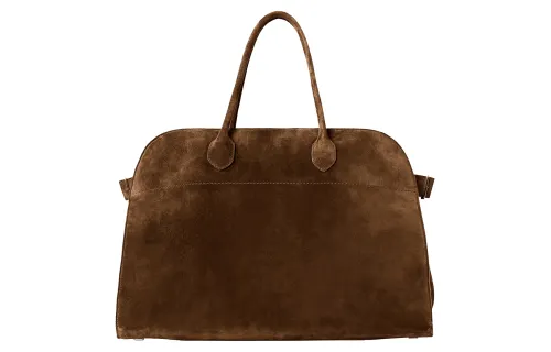 THE ROW Soft Margau Suede Handbag Regular Women's Desert
