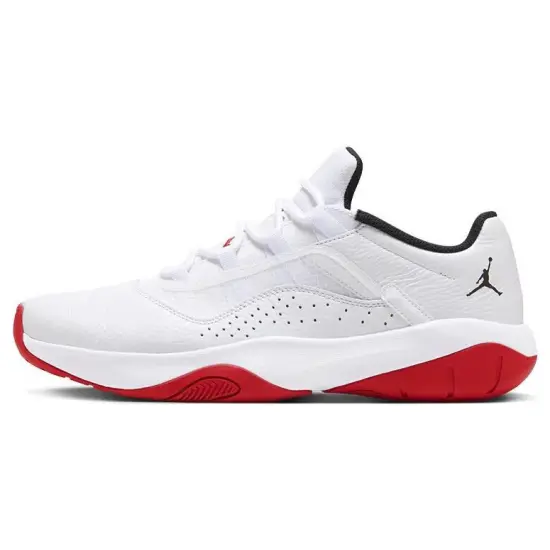 Jordan 11 CMFT Low 'White Varsity Red'