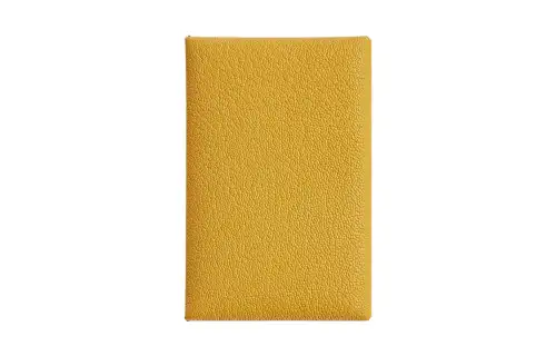 HERMES Calvi Silver Tone Buckle Mysore Goat Skin Wallet, Coin Purse, Card Holder Women's Sunshine Gold & Frida Blue