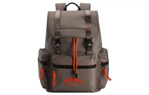 FILA Fabric Laptop Bag Backpack Extra Small Unisex Coffee Umber