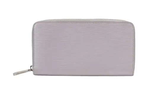LOUIS VUITTON Zippy Epi Leather Wallet Women's Light Purple