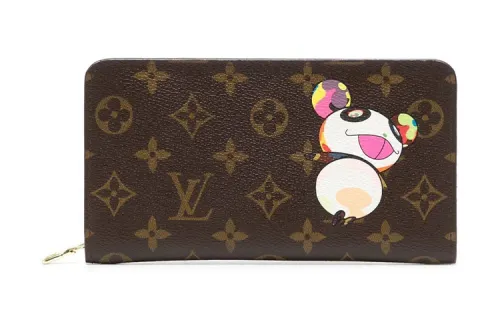 LOUIS VUITTON Pre-Owned X Takashi Murakami 2005 Panda Porte Monnaie Wallet