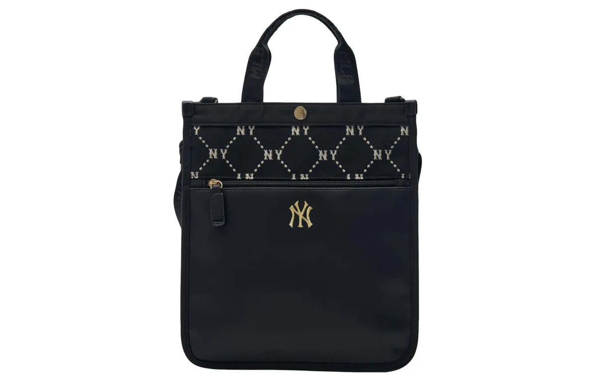 MLB Cotton Handbags Regular Women's Black