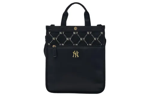 MLB Cotton Crossbody Bag, Shoulder Bag, Handbag Regular Women's Black