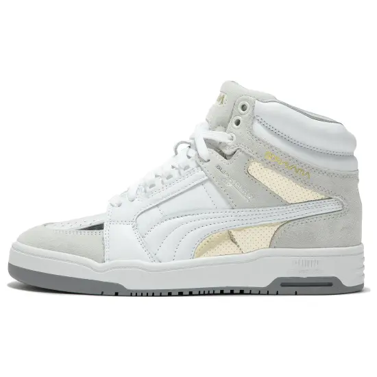 Hajimesorayama X PUMA Slipstream Skateboarding Shoes Men High-top White/Black