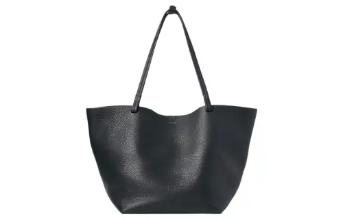 THE ROW Grain Calfskin Handbag, Shoulder Bag Women's Black