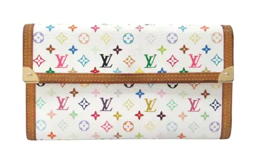 LOUIS VUITTON X Takashi Murakami 2003 Porte Tresor International Wallet