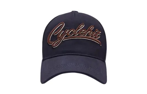 Mizuno Cotton Baseball Caps Unisex Navy Blue