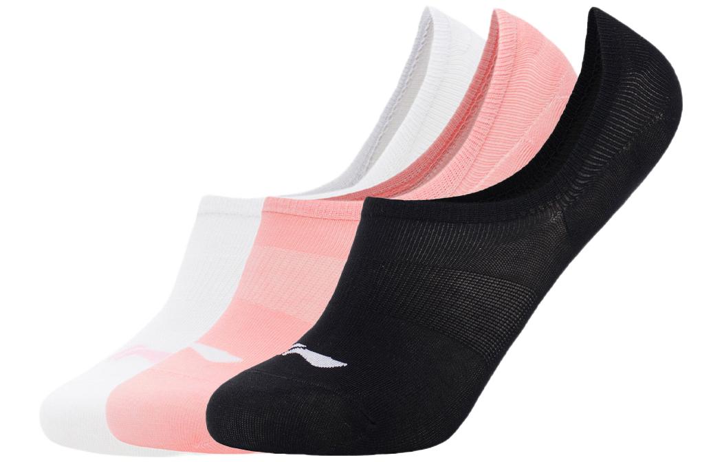 Li Ning Sports Life Collection No Show Socks Women’s 3 Pack