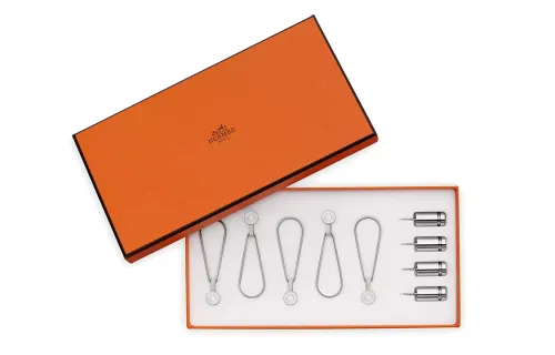 HERMES Accessories Unisex Silver