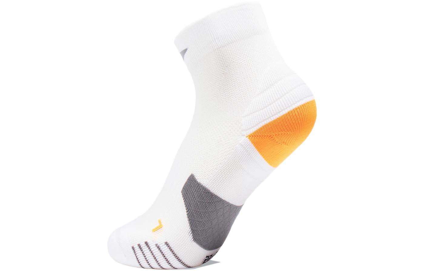 Li Ning Running Collection Ankle Socks Unisex 1 Pack Neon Bright Orange