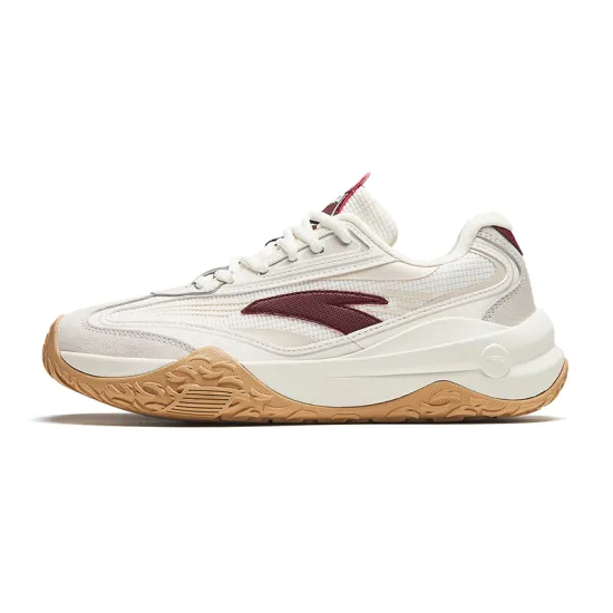 Anta Low-Top Casual Shoes Women's White Red