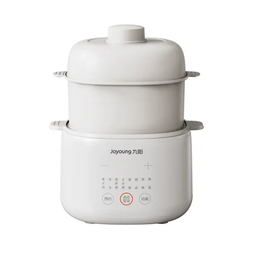 Joyoung electric stew pot for household use, water-proof electric stew pot, white porcelain inner pot 1L, porridge and baby food supplement pot, soup and bird's nest, household white porcelain DG10G-GD107