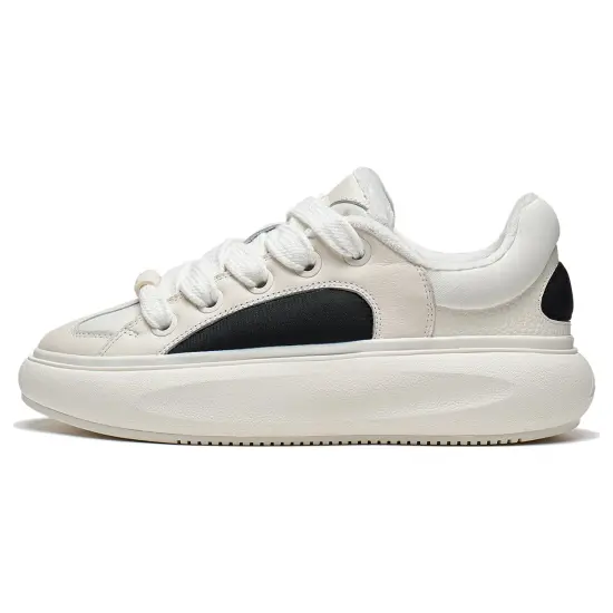 LiNing Yun You C4D Cushioned Slip Resistant Low Top Casual Shoes Men's Black White