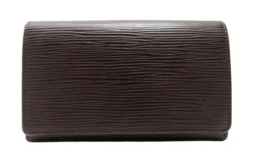 LOUIS VUITTON Epi Leather Wallet Unisex Brown