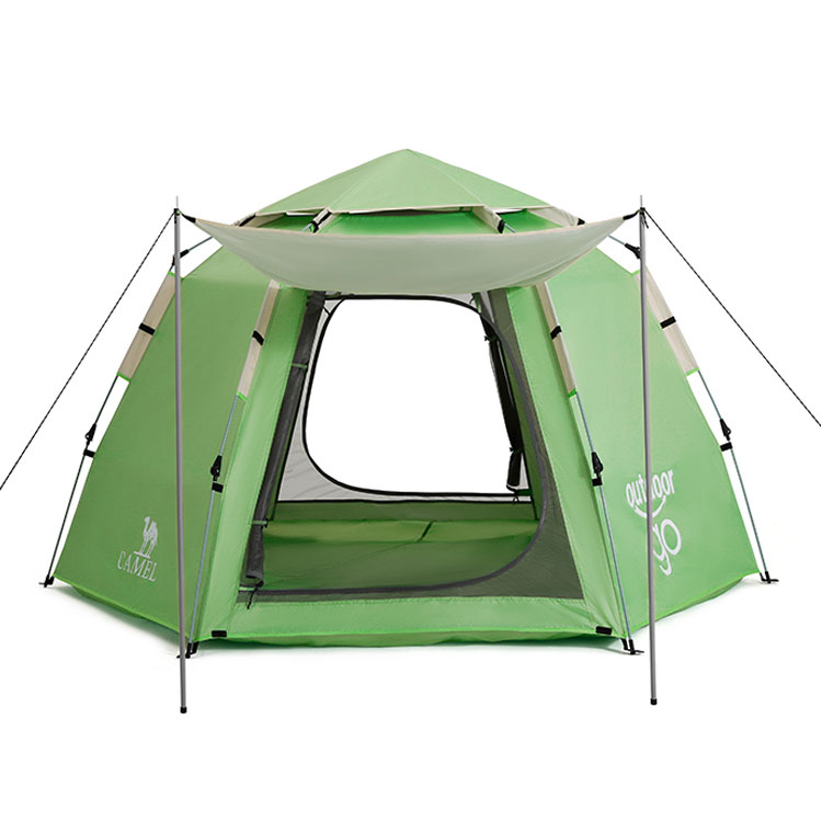 CAMEL Camping Tent Pull Bow Pop Up One Room Outdoor Automatic Tent