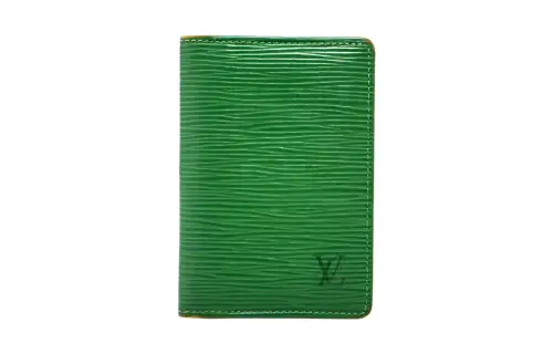 LOUIS VUITTON Epi Leather Wallet Regular Women's Borneo Green