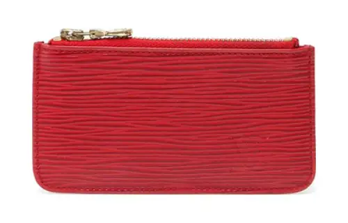 LOUIS VUITTON Epi Leather Wallet Regular Women's Red