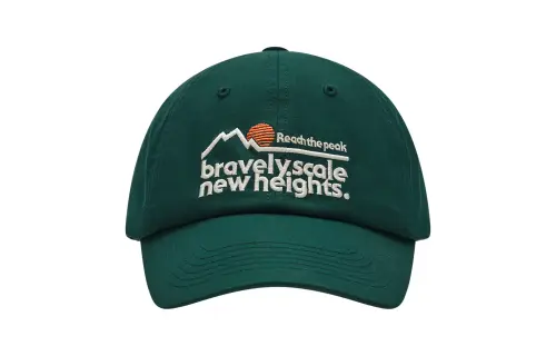 Asics Cotton Baseball Caps Unisex Green