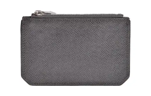 LOUIS VUITTON Leather Wallet Regular Unisex Glacier