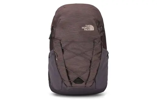 THE NORTH FACE 26L Backpack Outdoor Bag Recycled Polyester Rabbit Gray Copper Mixed Color Unisex