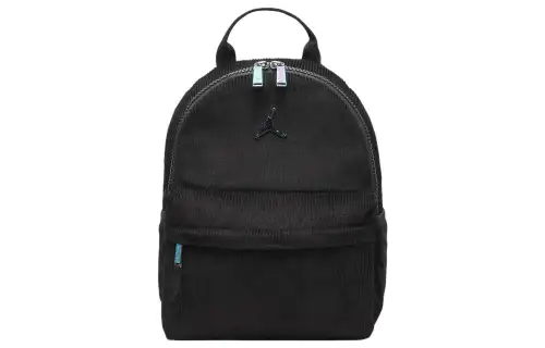 Jordan Cotton Corduroy Fabric Backpack Mini Men's Black
