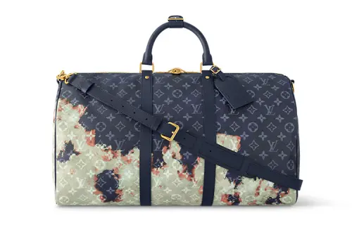 LOUIS VUITTON Keepall Bandouliere 50 Monogram Bleach