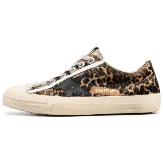 Golden Goose Leopard-print Lace-up Sneakers