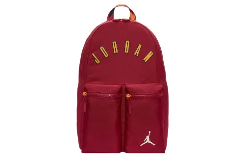 Jordan Polyester Backpack Regular Unisex Dark Red